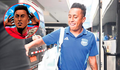 En la era de Ricardo Gareca, Christian Cueva era considerado uno de los mejores jugadores de Perú. Foto: Club Sport Emelec