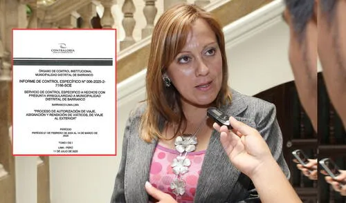 Alcaldesa de Barranco gastó S/11 mil del Estado en viaje a Punta Cana. Foto: composición LR Barranco