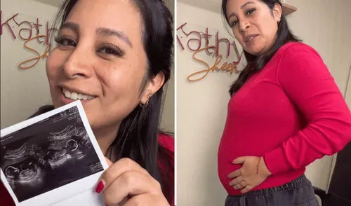 Kathy Sheen revela que esta embarazada de dos bebés Kathy Sheen embarazada