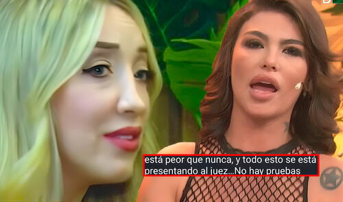 Romina Gachoy enfrentada con Angie Jibaja.