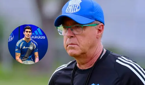 Jorge Célico reveló uno de los motivos de su salida de Emelec. Foto: composición LR/Emelec/difusión