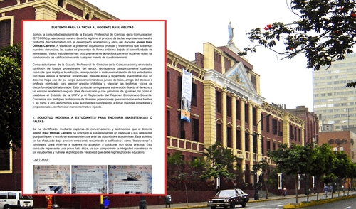 Docente Raúl Oblitas enfrenta acusaciones de maltrato psicológico hacia los estudiantes de la UNFV. Foto: composición LR.