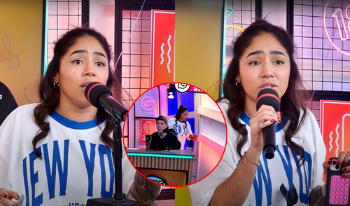 Roxana Molina se enfrenta a productor de 'Doble sentido' y se retira del programa tras obligarla a cumplir reto con Piero Arenas. Roxana Molina, Piero Arenas, Doble sentido