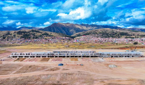 Aeropuerto de Chincheros en Cusco tienen apenas un avance del 33% en su construcción tras más de 10 años.