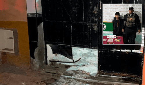 Durante la intervención al menor, se le encontró un artefacto explosivo y una motocicleta robada. Foto: Composición LR / El Churre Noticias /PNP