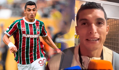 kevin Serna afronta su segundo año en el fútbol brasileño. Foto: composición LR/AFP/Twitter de Alfonso Morales Kevin Serna, exfigura de Alianza Lima, revela si selección colombiana lo contactó tras brillar en Sudamericana