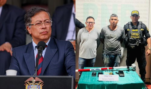 El presidente de Colombia se pronunció sobre la detención de topógrafos en Colombia. Foto: composición LR. El presidente de Colombia se pronunció sobre la detención de topógrafos en Colombia. Foto: composición LR.