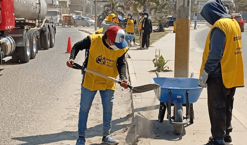 Los participantes realizaron labores de recolección de residuos y limpieza general. Fuente: Difusión.