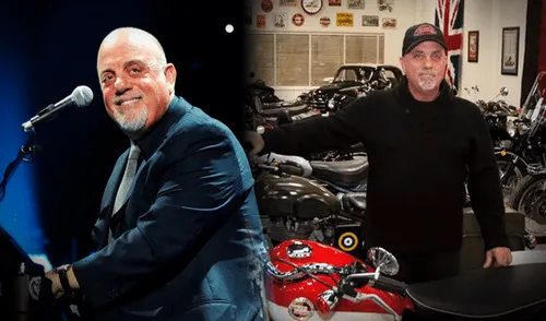 Billy Joel almacenaba sus motocicletas en Long Island para que aficionados pudieran admirarlas.