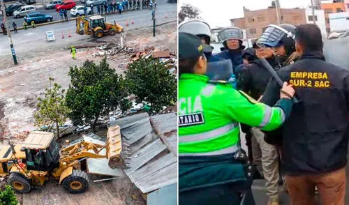 En un video, se muestra la tensión entre autoridades y vecinos, quienes exigen respeto a sus derechos como propietarios del predio involucrado.