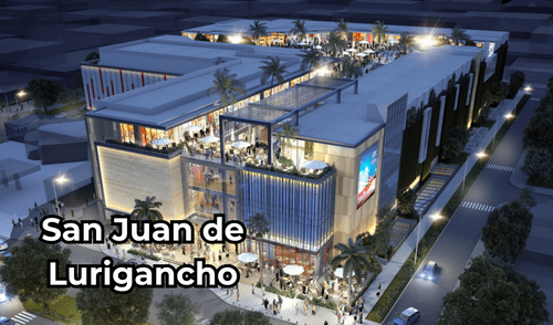 Nuevo centro comercial en San Juan de Lurigancho.