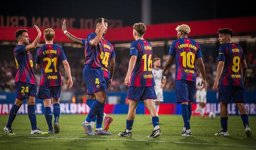 El club culé es el actual campeón de la liga española. Foto: FC Barcelona