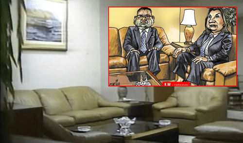 Carlincatura de hoy, jueve 14 de agosto, sobre la forma en la que opera el deslegitimizado Gobierno de Dina Boluarte. Foto: Composición/LR Gobierno de Dina Boluarte