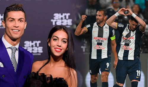 Alianza Lima celebró a lo Georgina Rodríguez y Cristiano Ronaldo