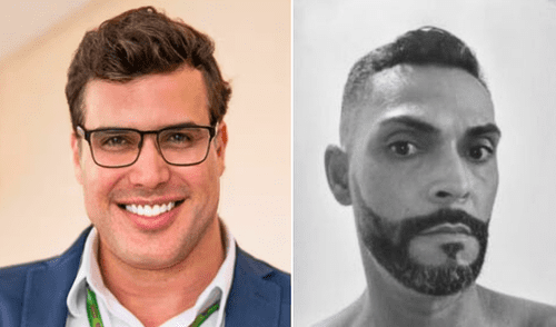 Renê Nogueira es acusado de matar a Laudemir de Souza en Brasil.