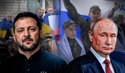 Rusia y Ucrania realizan un nuevo intercambio de 84 prisioneros de guerra un día antes de la cumbre internacional en Alaska