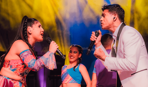 Milena Warthon se emociona al colaborar con el cantante Américo