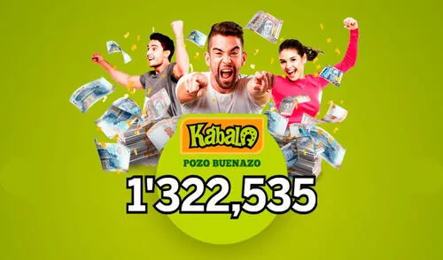 Sorteo de La Kábala asciende con un Pozo Buenazo de 1.322.535 soles. Resultados de La Kábala de este jueves 14 de agosto