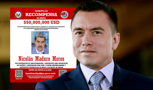 Daniel Noboa - Ecuador - Cartel de los Soles - Nicolás Maduro