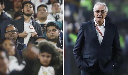 Jorge Fossati elogió el apoyo incondicional de los hinchas de Universitario. Foto: composición de LR/Sebastián Blanco