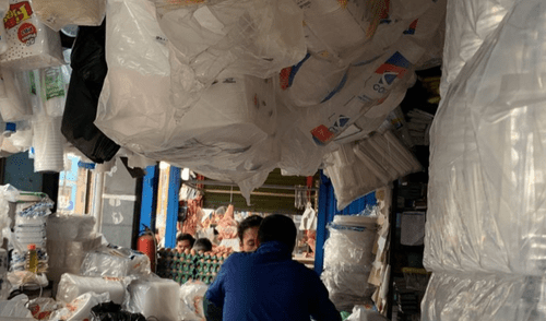 El tecnopor se sigue comercializando en mercados El tecnopor se sigue comercializando en mercados