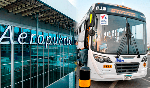 Servicio Aerodirecto variará su recorrido. Foto: composición LR