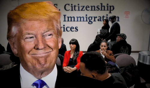 USCIS advierte que Donald Trump deportará a migrantes con antecedentes penales que soliciten asilo en 2025.