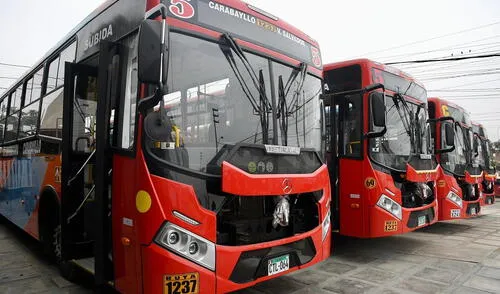 La empresa de transportes El Rápido renueva su flota vehicular.
