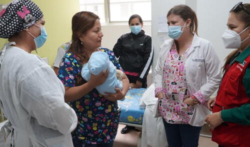 Bebé fue hallado en un abandonado hace diez días en parque de Chiclayo. Foto: Hospital Regional de Lambayeque. Bebé fue hallado en un abandonado hace diez días en parque de Chiclayo. Foto: Hospital Regional de Lambayeque.