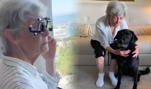 La mujer canadiense fue una de las tres personas que recibió el tratamiento ocular.