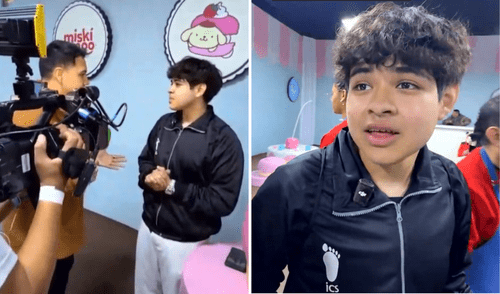 Le juegan broma a Sacha por emocionarse por su primera entrevista en televisión Le juegan broma a Sacha por emocionarse por su primera entrevista en televisión