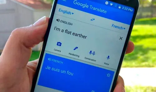 Google Translate está disponible en Play Store y App Store. Foto: Android Headlines