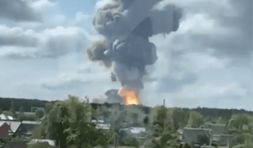 La explosión en la fábrica de armas rusa dejó 130 heridos y 11 personas fallecidas.