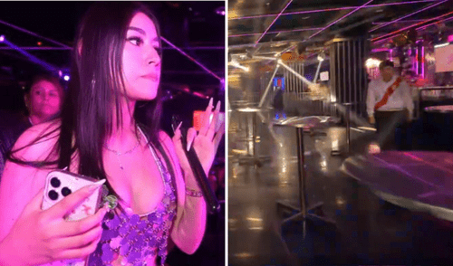 Discoteca de la tiktoker Milenka registra baja asistencia.