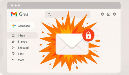 El modo confidencial de Gmail está disponible en cualquier dispositivo. Foto: ChatGPT/La República