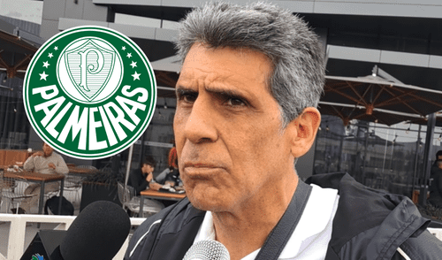 Álvaro Barco agradeció el apoyo de la hinchada de Universitario. Foto: composición LR/captura de Entre Bolas Álvaro Barco 'tira la toalla' en Copa Libertadores tras 4-0 de Palmeiras a Universitario