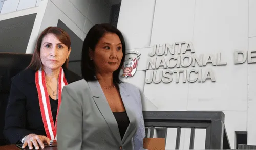 Documentación relacionada a Keiko Fujimori y Patricia Benavides han desaparecido de los archivos de la JNJ. Foto: composición LR JNJ Keiko Fujimori Patricia Benavides