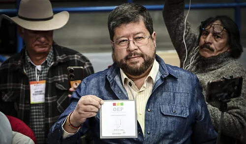 Doria Medina destacó la importancia de las elecciones para superar la crisis económica de manera pacífica. Foto: AFP “Hoy podemos salir de la crisis”: Samuel Doria Medina alerta sobre intento de fraude por seguidores de Evo Morales