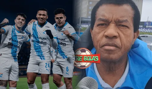 Julio César Uribe señaló que Sporting Cristal está contante tras la victoria frente a Binacional. Foto: composición LR/captura Entre Bolas/Sporting Cristal
