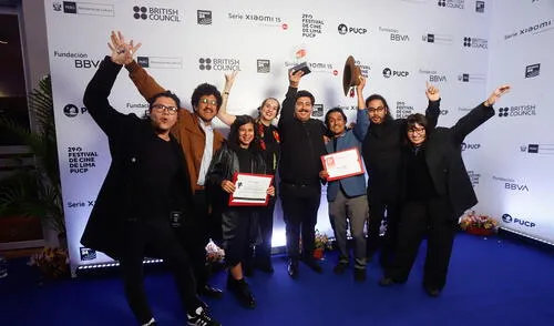 El equipo de la película peruana 'Runa Simi'. El equipo de la película peruana 'Runa Simi'.