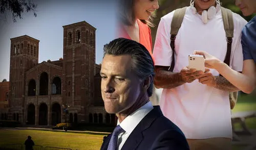 La ley que Gavin Newsom aprobó el año pasado, prohíbe la beneficios a los postulantes de un admisión por legado.