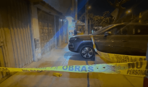 El hecho ocurrió en la cuadra 12 de la avenida Los Pinos. Foto: Captura América Noticias