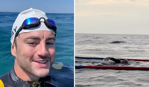 Noam Yaron es un nadador suizo que utiliza su influencia en redes sociales para sensibilizar sobre la protección de los océanos y el impacto de la contaminación marina.