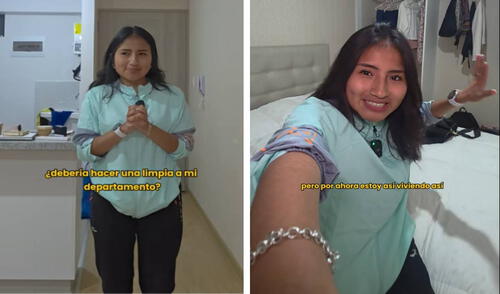 Influencer Lizeth Atoccsa dice que debería limpiar su departamento tras ola de críticas por comprarlo.