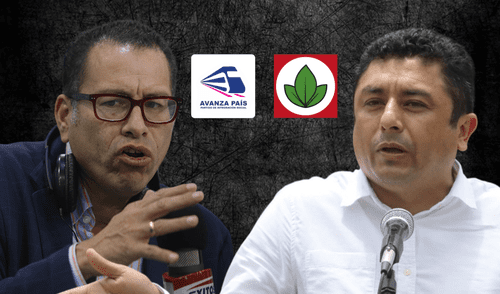 Avanza País tiene como su principal carta presidencial al comunicador Phillip Butters. La Alianza Venceremos, liderada por Guillermo Bermejo y Vicente Alanoca, tiene como símbolo a la hoja de coca | Composición: LR. Avanza País tiene como su principal carta presidencial al comunicador Phillip Butters. La Alianza Venceremos, liderada por Guillermo Bermejo y Vicente Alanoca, tiene como símbolo a la hoja de coca