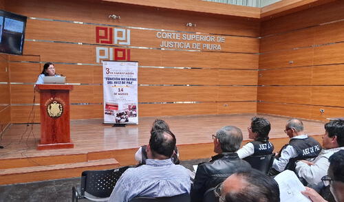 Cincuenta jueces de paz de diversas localidades participaron en esta capacitación. Fuente: Difusión.