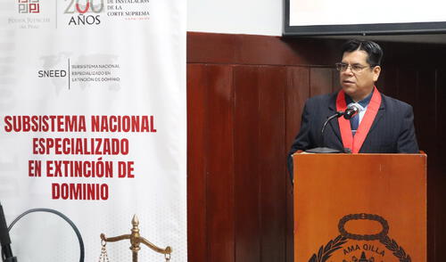 La actividad fue organizada por el Subsistema de Extinción de Dominio del Poder Judicial. Fuente: Difusión.