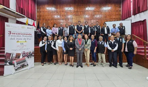 El evento busca garantizar un servicio judicial eficiente y cercano a la ciudadanía. Fuente: Difusión.