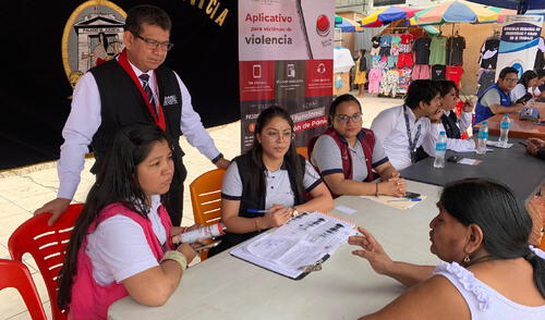 La actividad permitió la recepción de demandas de alimentos y atención de quejas. Fuente: Difusión.