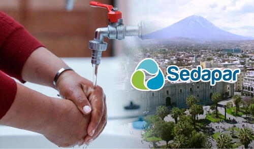 Sedapar anuncia cortes programados de agua en Arequipa
